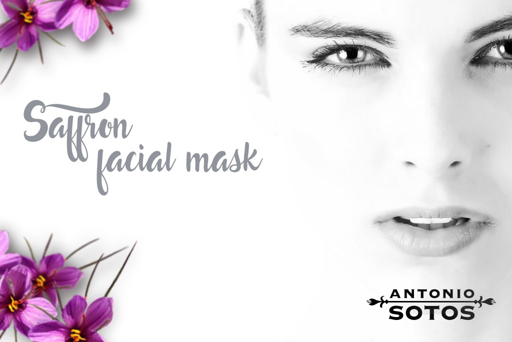 Saffron Facial Mask for softening skin