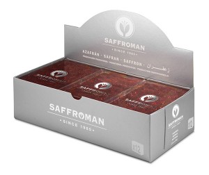 Pack 12Ud. Azafran Saffroman Plástico 8g.