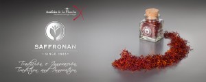 Saffroman AntonioSotos, azafrán en Hebra D.O Mancha