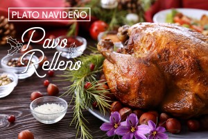 Pavo Relleno con Azafrán, perfecto para estas Navidades