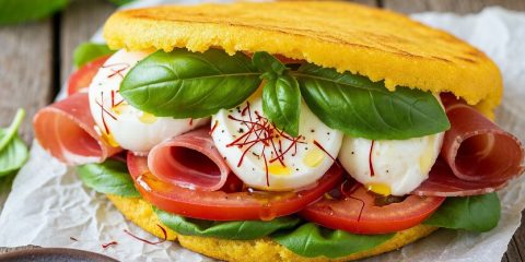 arepas-azafran