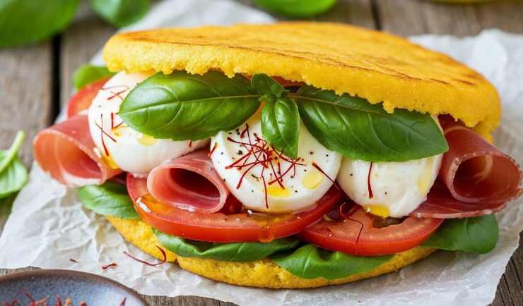 arepas-azafran